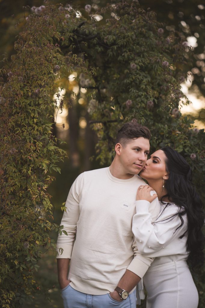 Engagement Photos at St Albert Botanical Gardens