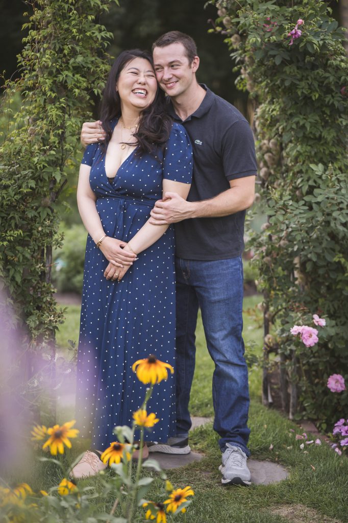 Engagement Photos at St Albert Botanical Gardens